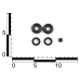 Ремкомплект заднего тормозного цилиндра ВАЗ 2101-12, 1117-19, 2170-72, 2121, 2123 (манжеты и пыльник), КРТ Ремкомплект заднего тормозного цилиндра ВАЗ 2101-12, 1117-19, 2170-72, 2121, 2123 (манжеты и пыльник), КРТ