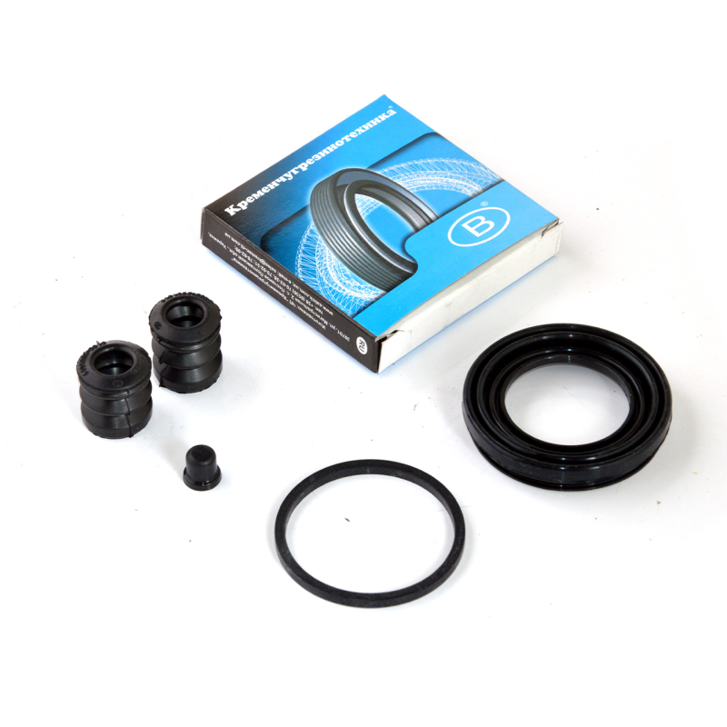 Ремкомплект переднего тормозного цилиндра ВАЗ 2108-15, 2110-12, 1117-19, 2170-72 (суппорта), КРТ Ремкомплект переднего тормозного цилиндра ВАЗ 2108-15, 2110-12, 1117-19, 2170-72 (суппорта), КРТ