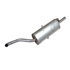 Глушитель основной ВАЗ 2101, 2103, 2105-07, алюминизированный, POLMO