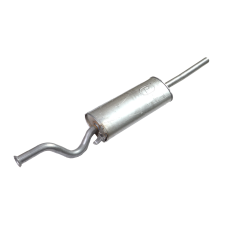 Глушитель основной ВАЗ 2110, 2111, алюминизированный, POLMO