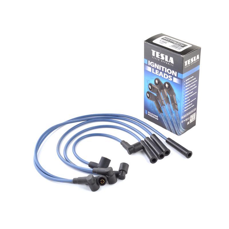 Провод высоковольтный ВАЗ 2108-10 карб. к-т., силикон, TESLA Провод высоковольтный ВАЗ 2108-10 карб. к-т., силикон, TESLA