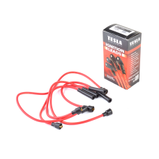 Провод высоковольтный ВАЗ 2121 карб. дв. 1.6, Москвич 1.6 дв. ВАЗ 2106, к-т., суп/силикон, TESLA