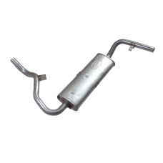 Глушитель основной ВАЗ 2121, алюминизированный, POLMO