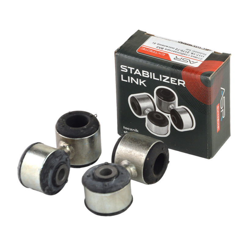 Стойка стабилизатора ВАЗ 1117-19, 2170-72 (к-т 2 шт.) усиленная 4т, кор. уп., «яйца», ASR Стойка стабилизатора ВАЗ 1117-19, 2170-72 (к-т 2 шт.) усиленная 4т, кор. уп., «яйца», ASR