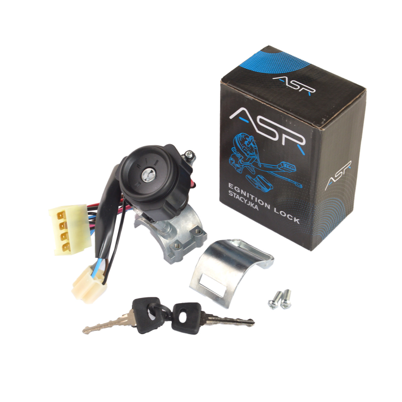 Замок зажигания ВАЗ 2108-099, с/о, ЗАЗ 1102, 1103, 1105 (2 разъема), длинный ключ, ASR Замок зажигания ВАЗ 2108-099, с/о, ЗАЗ 1102, 1103, 1105 (2 разъема), длинный ключ, ASR