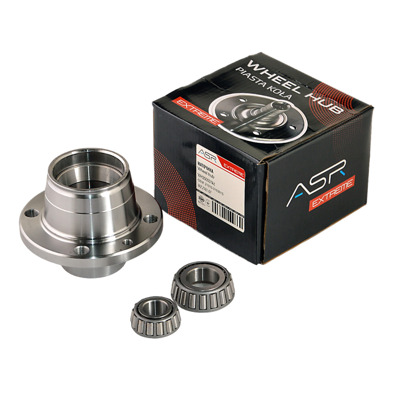 Ступица ВАЗ 2101-07 перед. (ступица + 2 подшипника), ASR EXTREME Ступица ВАЗ 2101-07 перед. (ступица + 2 подшипника), ASR EXTREME