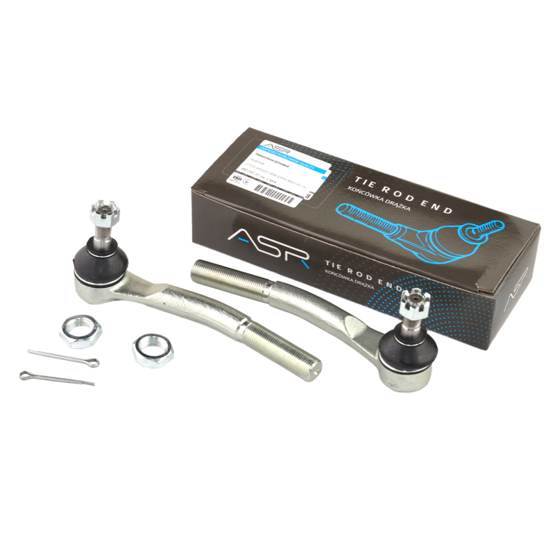 Наконечник рулевой ВАЗ 2108-099, 2113-15, (лев. + прав.) наружный, с крепежом, кор. уп. ASR Наконечник рулевой ВАЗ 2108-099, 2113-15, (лев. + прав.) наружный, с крепежом, кор. уп. ASR