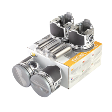 Поршень двигателя ВАЗ 2105 (79,8)(+0,80)(поршень, палец) анодированные (к-т 4 шт.), ОЕМ