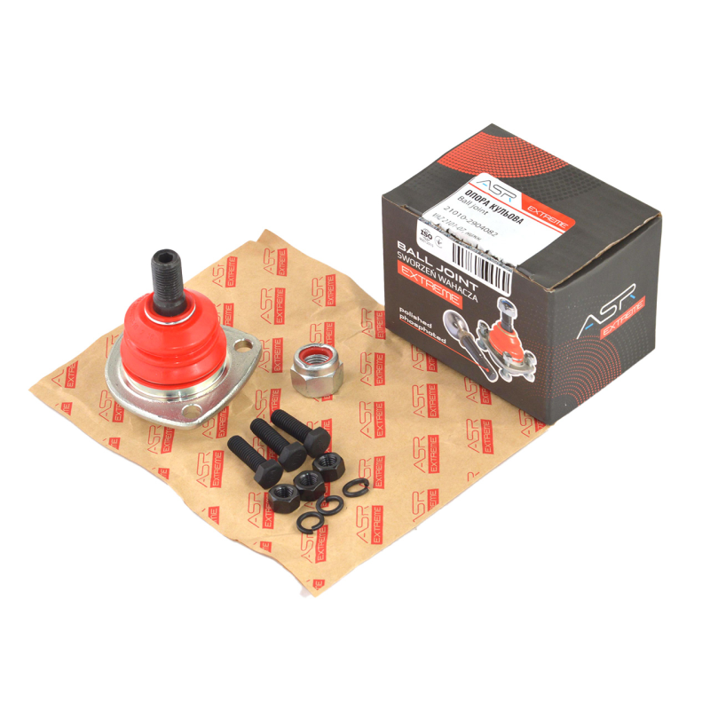 Опора шаровая ВАЗ 2101-07, нижн. с крепежом, кор. уп., ASR EXTREME Опора шаровая ВАЗ 2101-07, нижн. с крепежом, кор. уп., ASR EXTREME