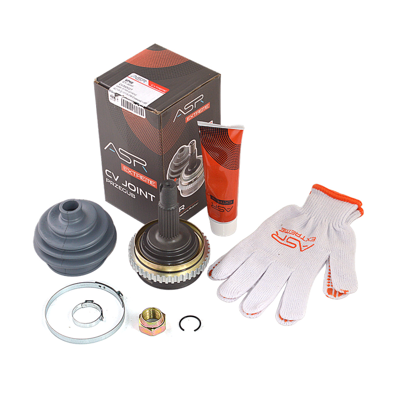 ШРУС ВАЗ 2170-72, 1117-19, 2190-92 наружный, (+ABS) ( с пыльником, хомутами и гайкой) «граната“ ШРУС ВАЗ 2170-72, 1117-19, 2190-92 наружный, (+ABS) ( с пыльником, хомутами и гайкой) «граната“