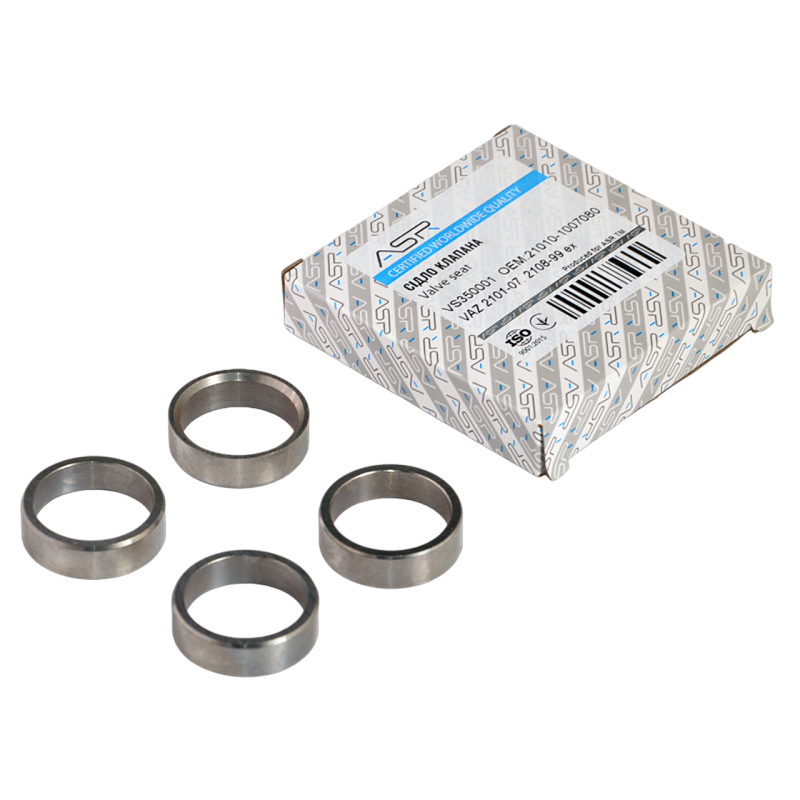 Седло клапана ВАЗ 2101-07, 2108-99, ГАЗ 3302 дв.405, 406,409 выпуск (к-т 4шт.) Седло клапана ВАЗ 2101-07, 2108-99, ГАЗ 3302 дв.405, 406,409 выпуск (к-т 4шт.)