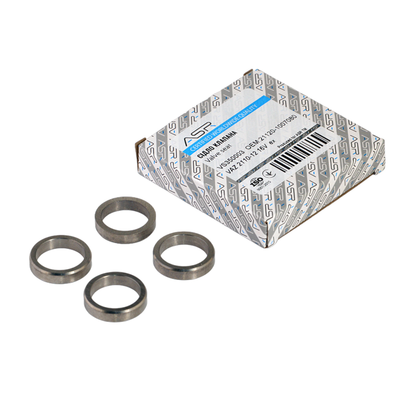 Седло клапана ВАЗ 2110-12 16V выпуск (к-т 4шт.) ASR Седло клапана ВАЗ 2110-12 16V выпуск (к-т 4шт.) ASR