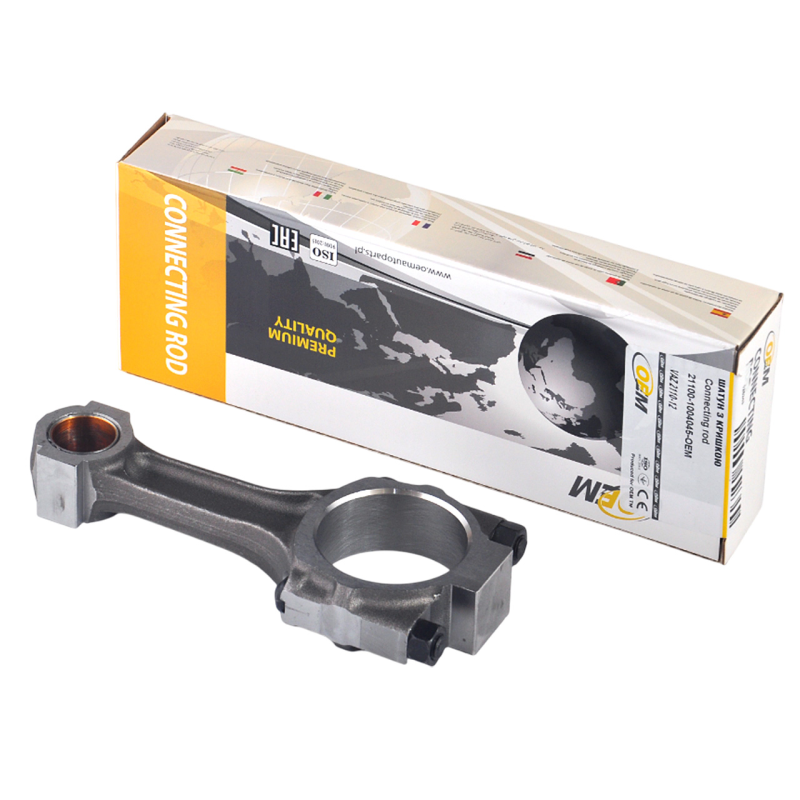 Шатун с крышкой ВАЗ 2110-12, ОЕМ Шатун с крышкой ВАЗ 2110-12, ОЕМ