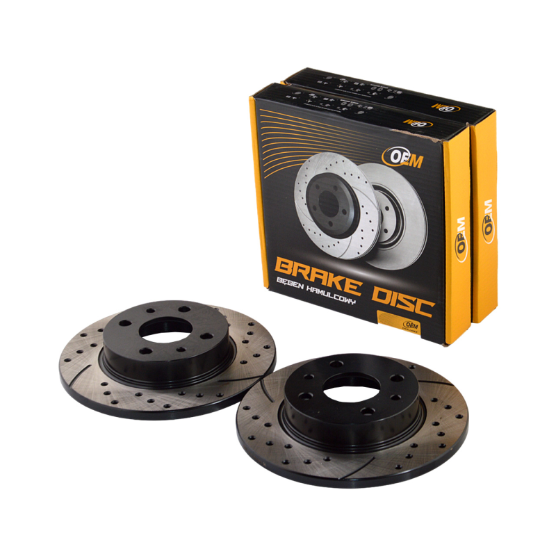 Диск тормозной передний ВАЗ 2108-099 перфорация GRAPHITE Line (спорт), компл. 2шт, ОЕМ Диск тормозной передний ВАЗ 2108-099 перфорация GRAPHITE Line (спорт), компл. 2шт, ОЕМ