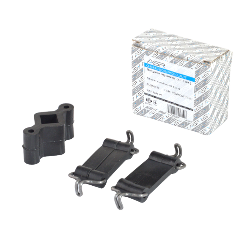 Подушка глушителя ВАЗ 2101-07 (к-т 3 шт.), ASR Подушка глушителя ВАЗ 2101-07 (к-т 3 шт.), ASR