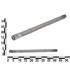 Вал привода переднего колеса ВАЗ 2110-12, 2170-72 лев. корот. накатанный шлиц ВАП