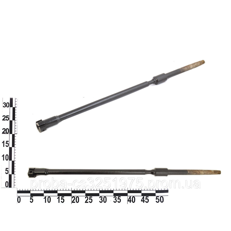 Вал рулевого управления ВАЗ 2101-03, 2106 (накатанный шлиц) Вал рулевого управления ВАЗ 2101-03, 2106 (накатанный шлиц)