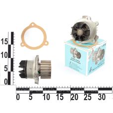 Насос водяной ВАЗ 2110-12, 16 кл. (евросальник, подшипник шарик/ролик) “помпа“ ВАП