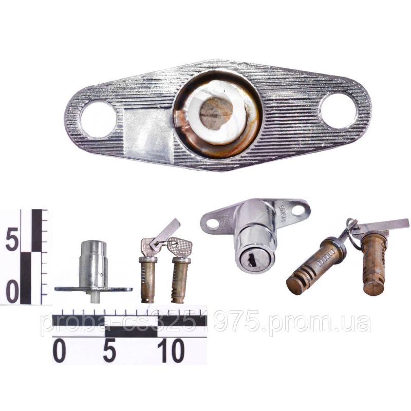 Замок багажника ВАЗ 2101 с ключами и личинками дверей ДААЗ Замок багажника ВАЗ 2101 с ключами и личинками дверей ДААЗ