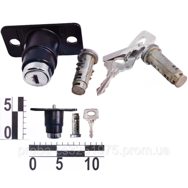 Замок багажника ВАЗ 21099 с ключами и личинками дверей ДААЗ Замок багажника ВАЗ 21099 с ключами и личинками дверей ДААЗ