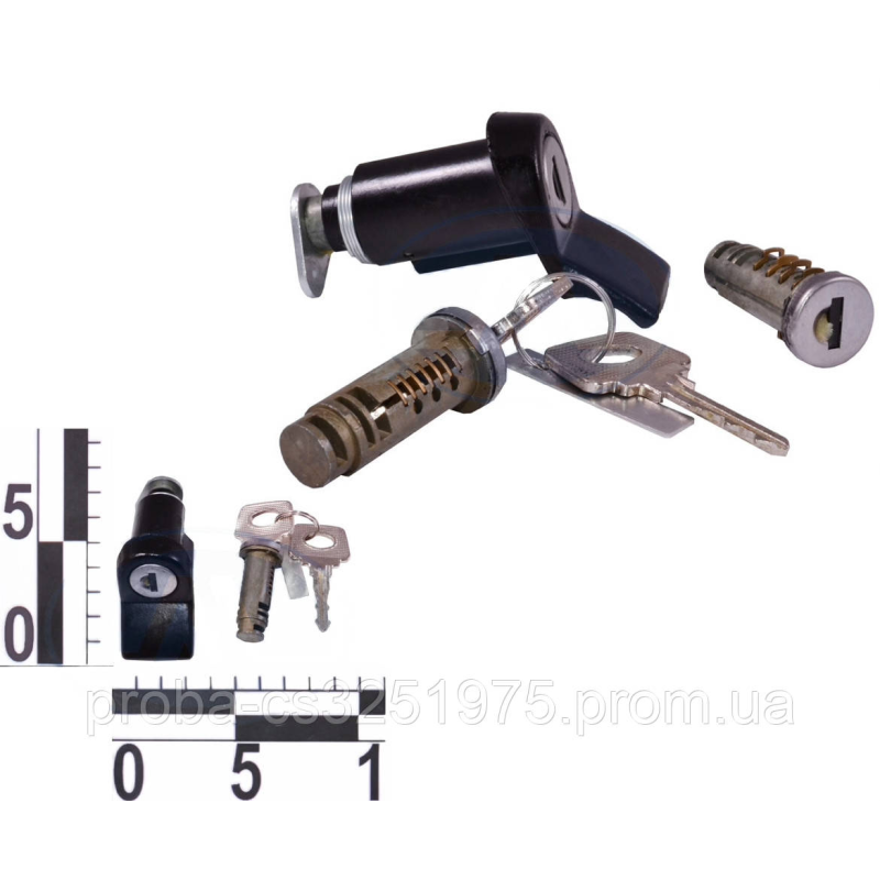 Замок багажника ВАЗ 2115 с ключами и личинками дверей ДААЗ Замок багажника ВАЗ 2115 с ключами и личинками дверей ДААЗ