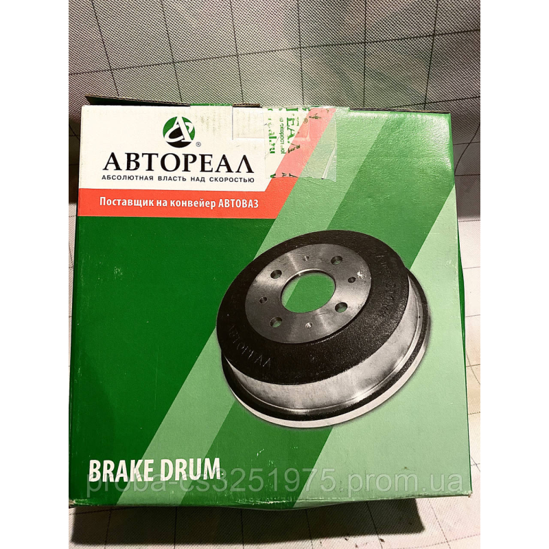 Барабан тормозной задний ВАЗ 2108-09, 2110-12, 2170, 2118-119, чугун. АВТОРЕАЛ