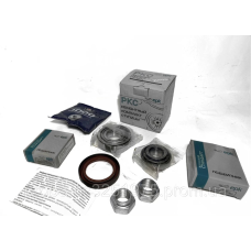 Ремкомплект ступицы ВАЗ 2101-07, «Волжский стандарт» (7804, 7805, сальник, гайки 2шт., смазка) «15 ГПЗ“