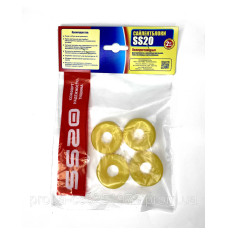 Подушка амортизатора задней подвески ВАЗ 2108-21099, 2110-12, 1118, 2170 SS20.72.10.001-02(к-т 4шт.)полиуретан