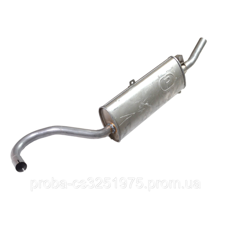 Глушитель основной ВАЗ 2104, алюминизированный, POLMO Глушитель основной ВАЗ 2104, алюминизированный, POLMO