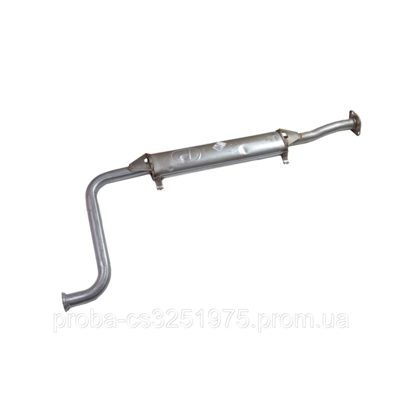 Резонатор ВАЗ 2110, 8 кл. до 2006 г.в., Евро-2, алюминизированный, POLMO Резонатор ВАЗ 2110, 8 кл. до 2006 г.в., Евро-2, алюминизированный, POLMO