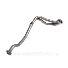 Труба приемная глушителя ВАЗ 21073 инж. Евро-2, нержавеющая сталь, POLMO