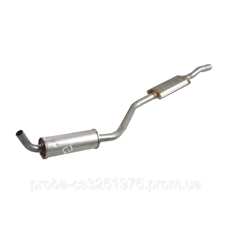 Резонатор ВАЗ 2103, 2106 (2 бачка), алюминизированный, POLMO Резонатор ВАЗ 2103, 2106 (2 бачка), алюминизированный, POLMO