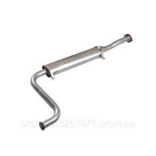 Резонатор ВАЗ 21082 инж. Евро-1, алюминизированный, POLMO