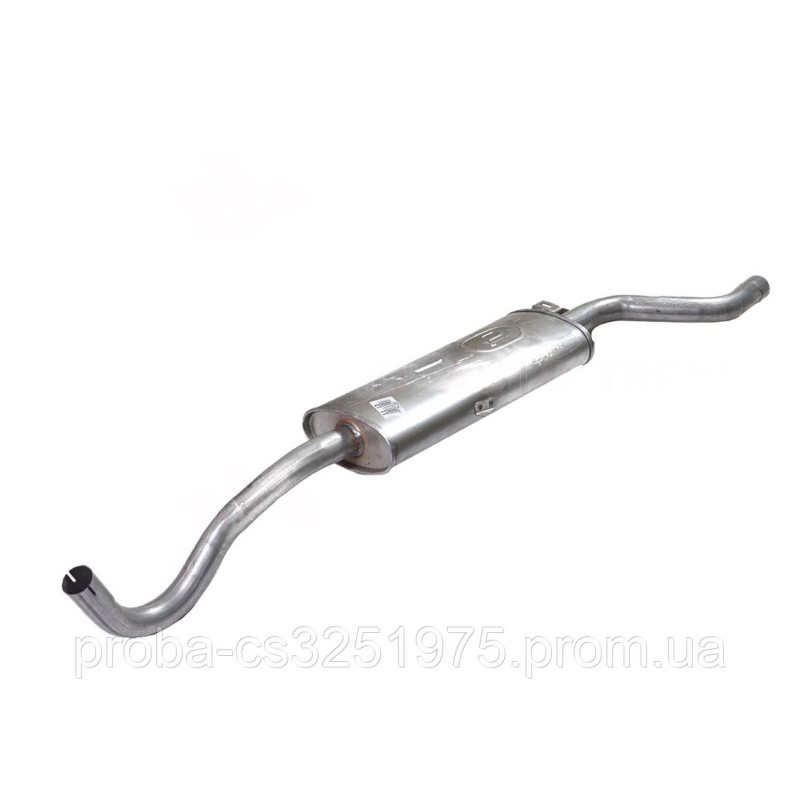 Глушитель основной ВАЗ 2102, алюминизированный, POLMO Глушитель основной ВАЗ 2102, алюминизированный, POLMO