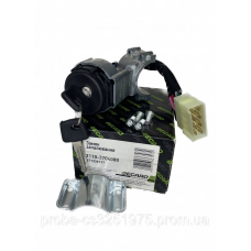 Замок зажигания ВАЗ 2110 н/о с подсветкой, короткий ключ, защита стартера, кор. уп. Decaro