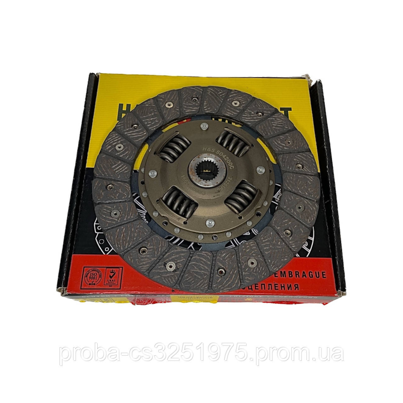 Диск сцепления ведомый DAEWOO LANOS, NEXIA 1.5 SOHC кор.уп., HAHN&SCHMIDT