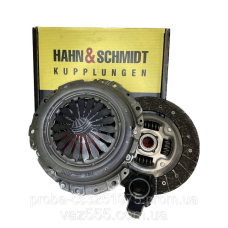 Комплект сцепления ВАЗ 2170-72, 1117-19, 2190-92 (2110-12 усил.)диск нажимной, ведомый, подшипник)HAHN&SCHMIDT