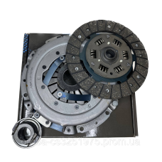 Комплект сцепления ВАЗ 2101-07 (диск нажимной (с пауком), ведомый, подшипник) кор. уп., ASR