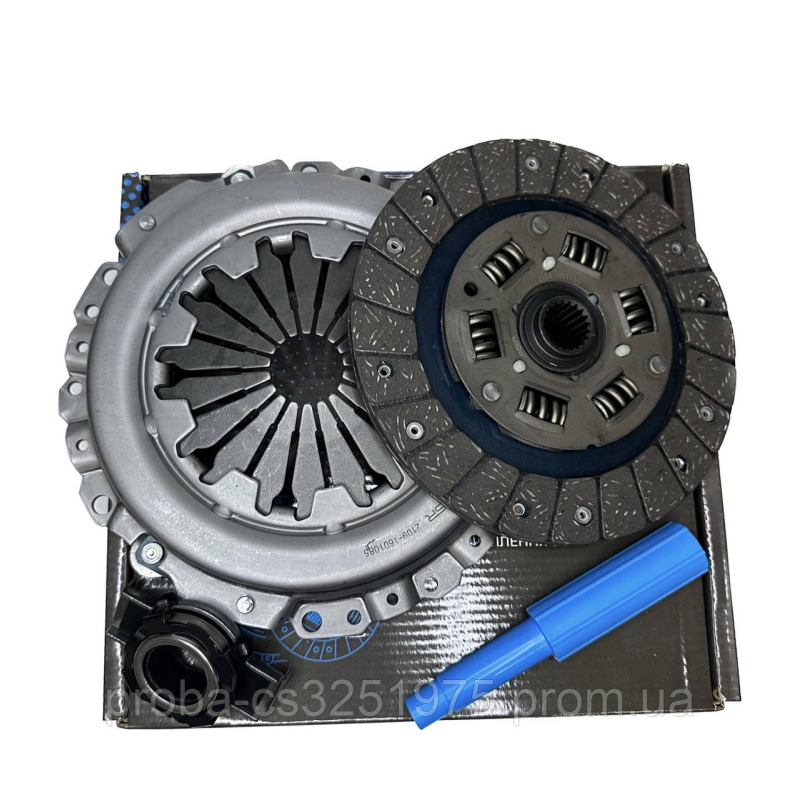 Комплект сцепления ВАЗ 2108-099, 2113-15, (1117-19, дв. 1,4л, 16 кл.) (диск нажимной, ведомый, подшипник) Комплект сцепления ВАЗ 2108-099, 2113-15, (1117-19, дв. 1,4л, 16 кл.) (диск нажимной, ведомый, подшипник)