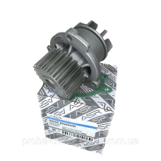 Насос водяной ВАЗ 2110-12, 16 кл. с TURBO крыльчаткой (евросальник, усиленный подшипник шарик/ролик)