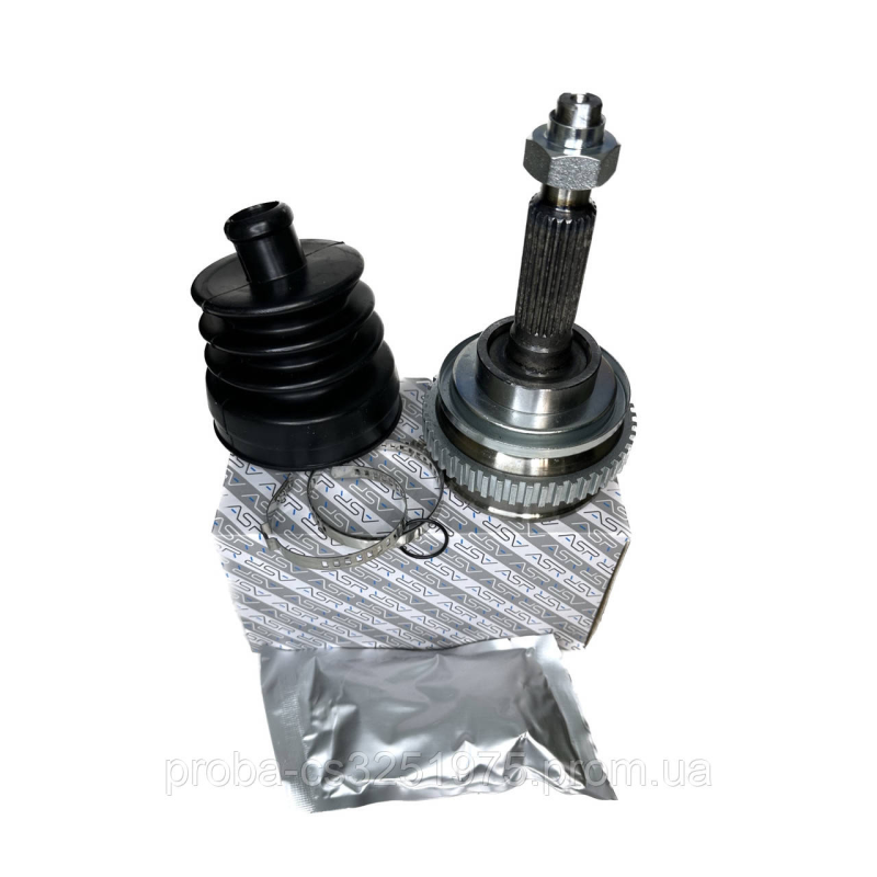 ШРУС ВАЗ 2123 наружный 24 шлица (+ABS) (с пыльником, хомутами и гайкой) «граната“ ШРУС ВАЗ 2123 наружный 24 шлица (+ABS) (с пыльником, хомутами и гайкой) «граната“