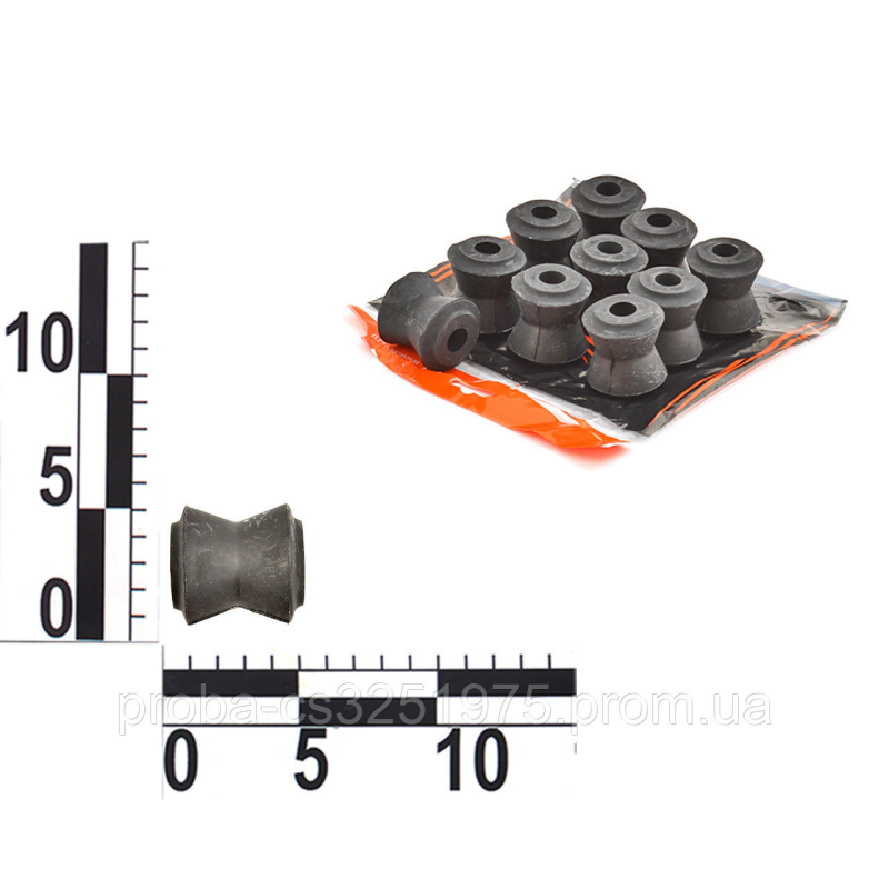 Втулка штанги реактивной ВАЗ 2121, 2101-07 резиновая (к-т 10 шт.) Эксперт “реактивка“ Втулка штанги реактивной ВАЗ 2121, 2101-07 резиновая (к-т 10 шт.) Эксперт “реактивка“