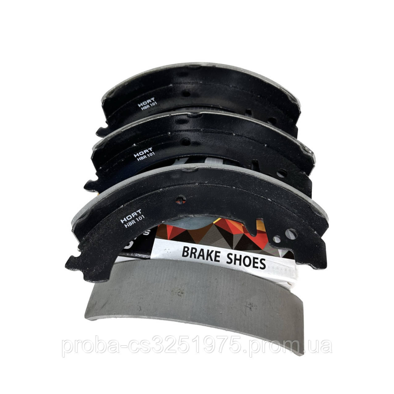 Колодка тормозная задняя ВАЗ 2101-07, 2121-214, к-т Hort Колодка тормозная задняя ВАЗ 2101-07, 2121-214, к-т Hort