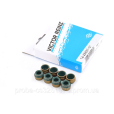 Сальник клапана ВАЗ 2101-15, 1117-19, 2121-214, 2123, Daewoo Sens(8кл), ГАЗ дв. ЗМЗ 406 (к-т 8шт.)VICTOR REINZ