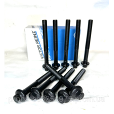 Болт ГБЦ ВАЗ 2101-07, 2121-214, 2123, М12х115 (ш. 1,25) н/о под шестигранник (к-т 10 шт), VICTOR REINZ