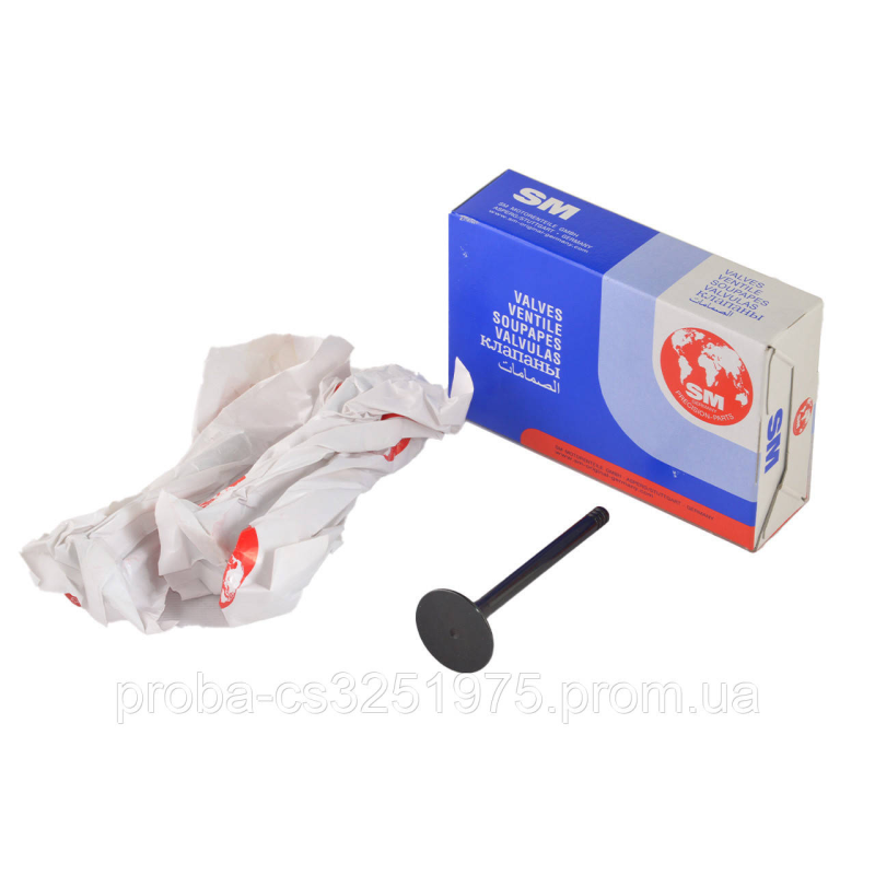 Клапан ГРМ ВАЗ 2112 впуск (8 шт.), SM