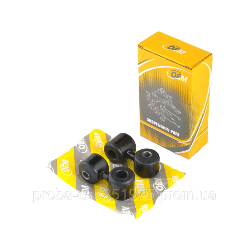 Стойка стабилизатора ВАЗ 2110-12 (к-т 2 шт.) кор. уп. «яйца», ОЕМ Стойка стабилизатора ВАЗ 2110-12 (к-т 2 шт.) кор. уп. «яйца», ОЕМ