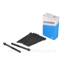 Болт ГБЦ ВАЗ 2108-099, М12х135 (ш. 1,25) н/о под звездочку (к-т 10 шт.), VICTOR REINZ