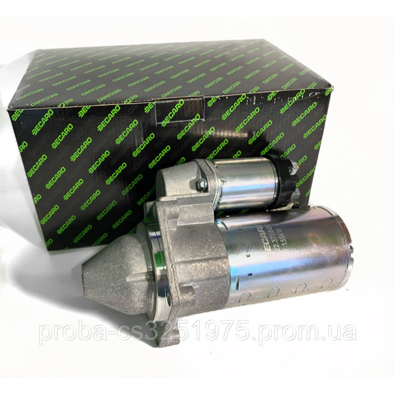 Стартер ВАЗ 2101-07, 21213, 2123, на постоянных магнитах, н/о 12В, 1,55кВт (редукторный) DECARO Стартер ВАЗ 2101-07, 21213, 2123, на постоянных магнитах, н/о 12В, 1,55кВт (редукторный) DECARO