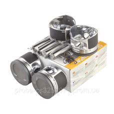 Поршень двигателя ВАЗ 21213 (82,8)(+0,80)(поршень, палец) анодированные (к-т 4 шт.), ОЕМ